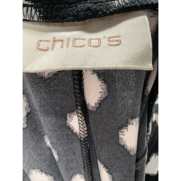 Chico's Black Ankle Pants, Size 2 - Picture 3 of 3